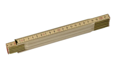 Stanley utensili manuali righello pieghevole in legno | 2m - 15mm - 0-35-455