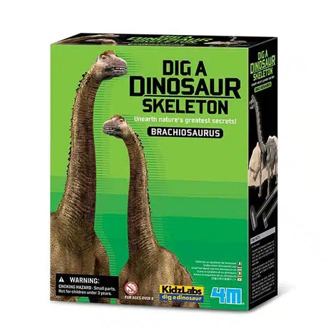 4m - kidzlabs - dissotterra il tuo brachiosauro