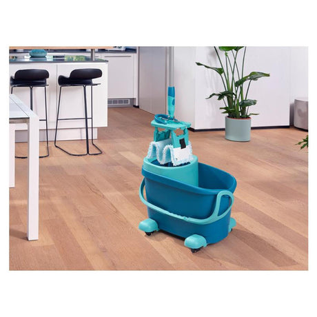 Tergipavimento Leifheit Clean Twist M Ergo Set Velcro Mobile - Sistema completo con ruote