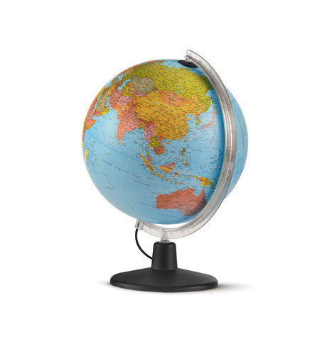 Mappamondo atmosferico - Mappamondo geografico giorno-notte - 30 cm - Olandese - Mappamondo