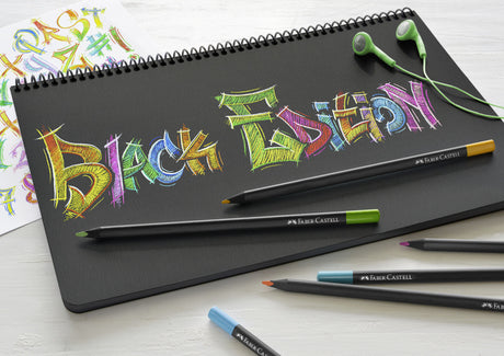 Matita colorata Faber Castell gamma colori Faber-castell Black Edition