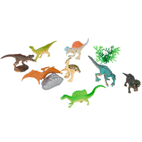 Set da gioco Toi-Toys Mondo Animale -dino- 10 pezzi in tubo