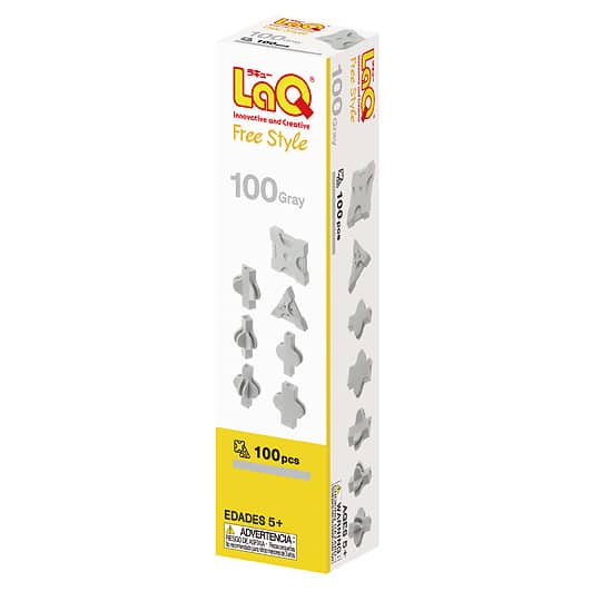 Set di integratori Boosterbox laq grigio contenuto 100 pezzi