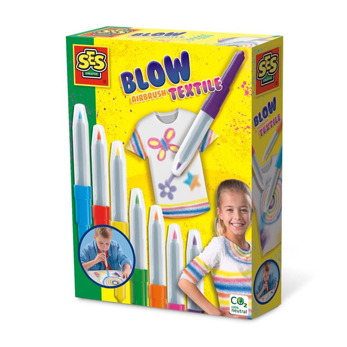 Pennello per aerografo Ses Blow - tessile