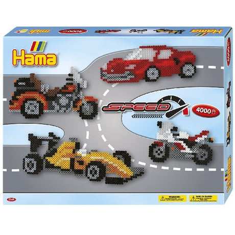 Confezione regalo perline termoadesive Hama speed 4000 pezzi