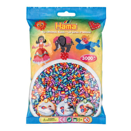 Perle da stiro Hama 3000 2 colori misti