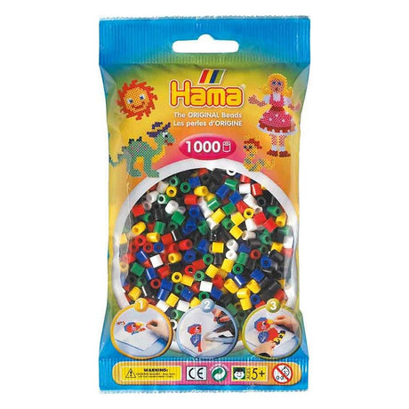 Perle di ferro Hama Colori primari 1000 pezzi