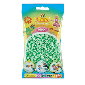 Perline termoadesive Hama menta pastello 1000 pezzi