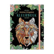 Libro da colorare per adulti del regno animale dei Delta