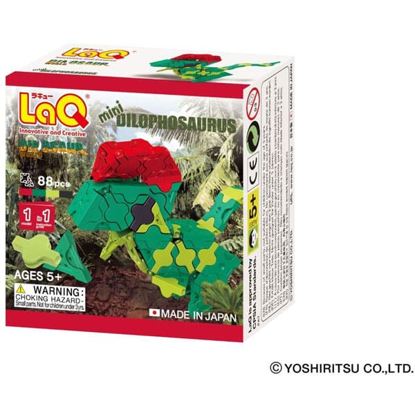 Confezione di buste LAQ mini dilofosauro 88 pezzi
