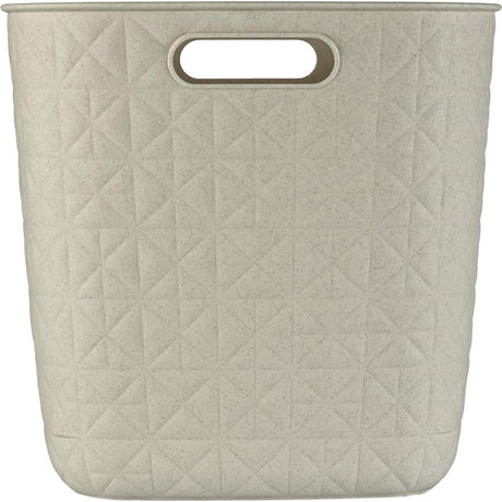 Cubo portaoggetti Curver in softex - bianco gesso 15l 28x28x27 cm