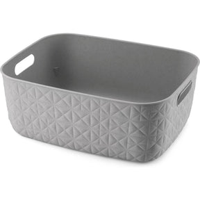 Cesto portaoggetti Curver softex m - 12,5 l tortora 38x29x14 cm