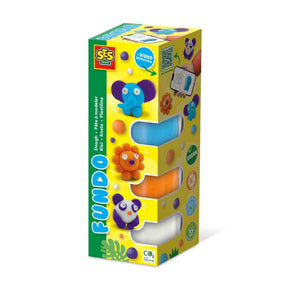 Argilla Ses fundo - animali safari (3x90gr-1x40gr)