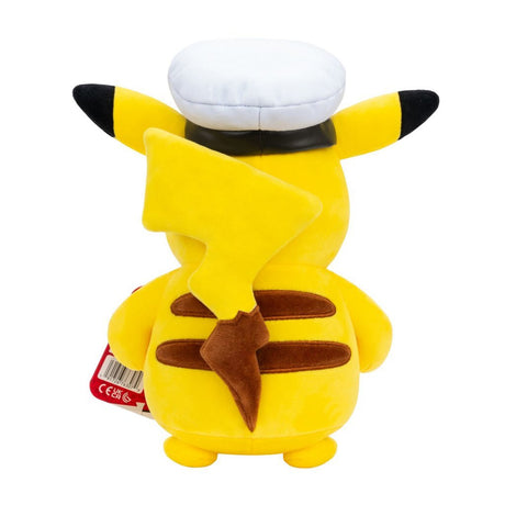 Pokemon Jazwares - peluche da 20 cm - capitano Pikachu