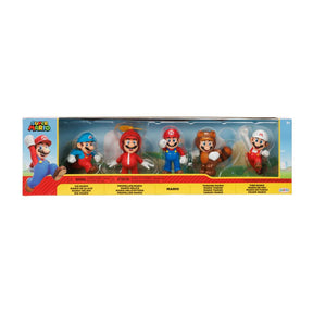 Super Mario Figure Super Mario 5 pezzi
