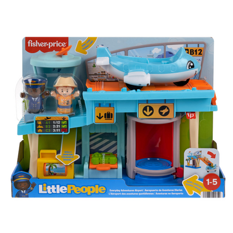 Piccole persone Fisher-Price - Aeroporto delle avventure quotidiane