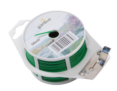 Prodotti filo piatto per rilegatura 50m verde con lampeggiatore