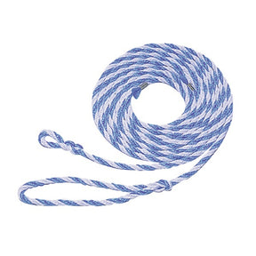 Prodotti corde per mucche in polipropilene blu bianco 320 cm 12 mm 10 pezzi