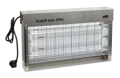 Ecokill products electric fly box stainless steel ipx4 2 x 15w