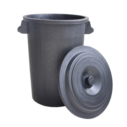 Products feed barrel kerbl with lid 70 liters