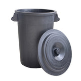 Products feed barrel kerbl with lid 70 liters