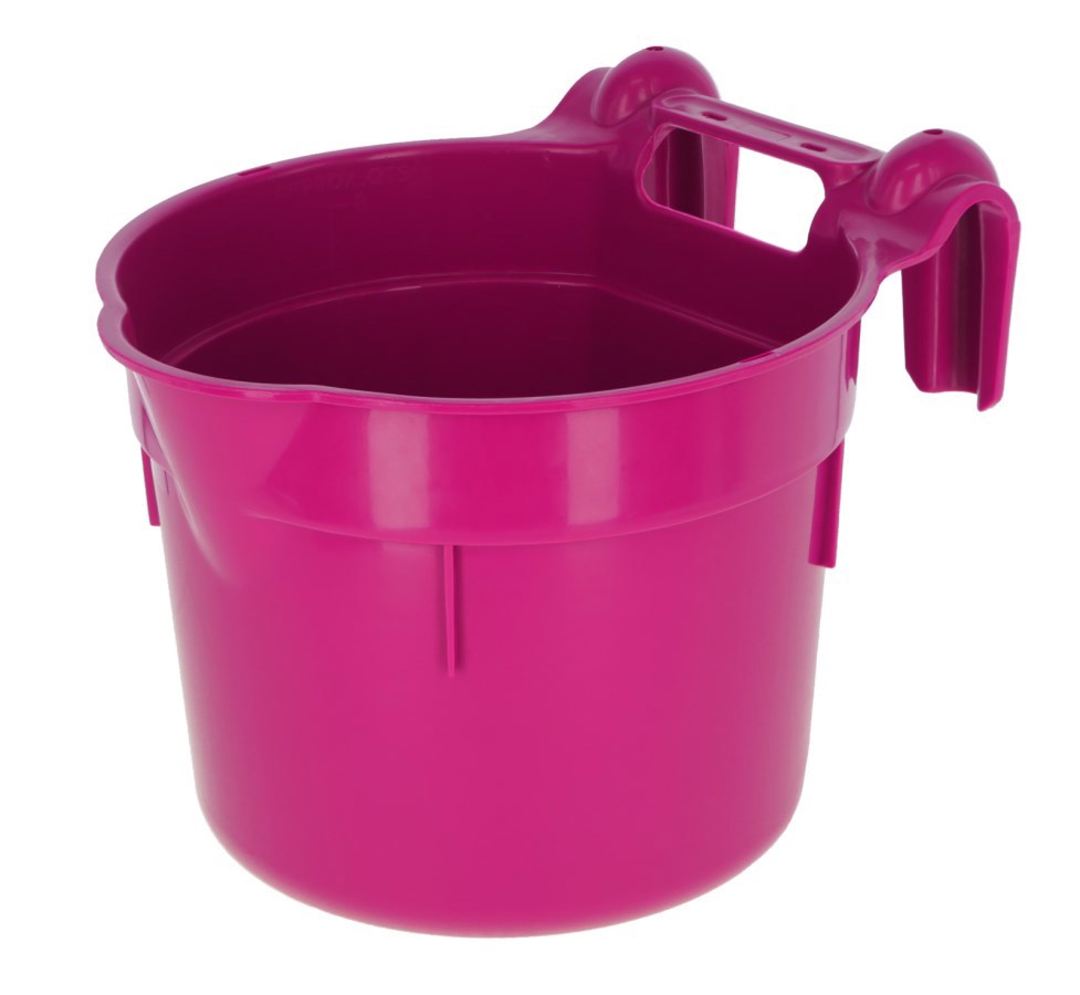 Abi Products Ciotola per alimenti in plastica Hangon Rosa 8l