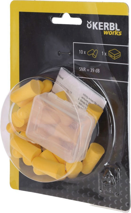 Tappi per le orecchie Kerbl Products gialli 20 pezzi