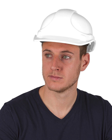 Casco di sicurezza prodotti bianco