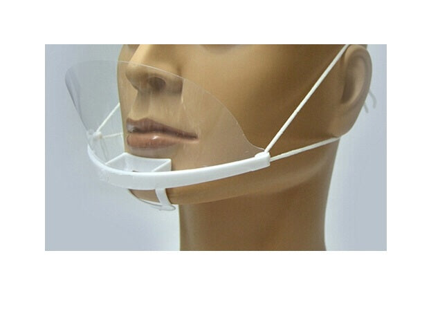Prodotti bocca naso cappuccio scudo bocca plastica