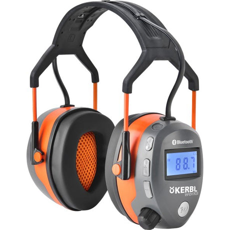 Le cuffie antirumore dei prodotti Kerbl funzionano con radio e Bluetooth
