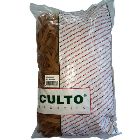 Prodotti elastico marrone 80 8 elastico postino da 1kg