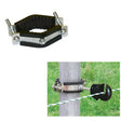 Morsetto per tubi Ako Products per pali rotondi 35 70 mm