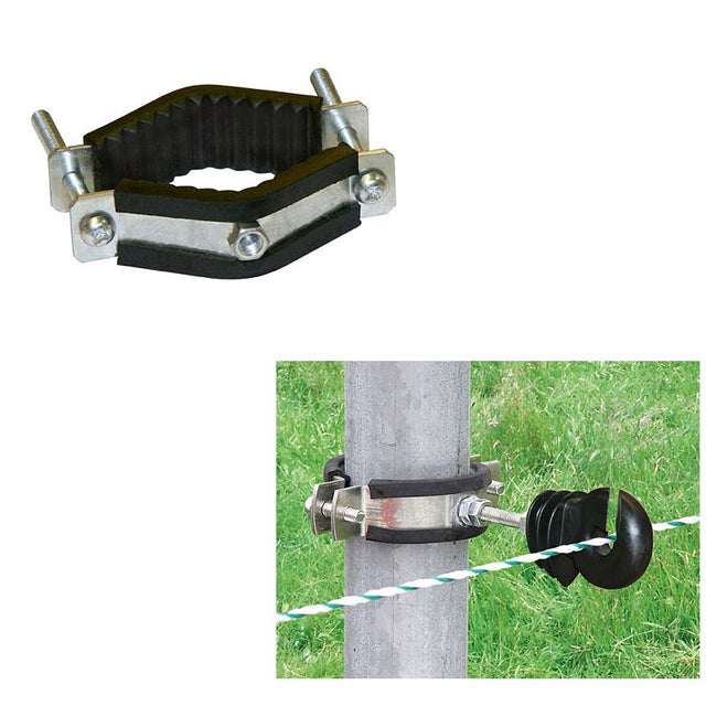 Morsetto per tubi Ako Products per pali rotondi 35 70 mm