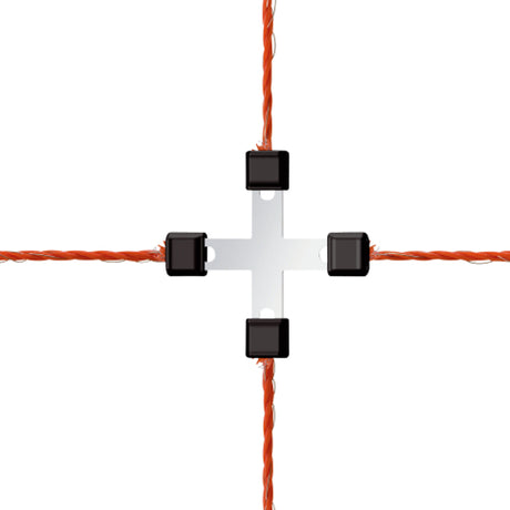 Ako prodotti connettore incrociato a filo clip litz zincato 3mm 5 pezzi