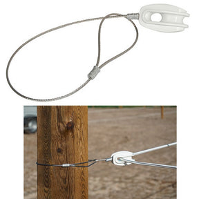 Isolante angolare Ako Products in 3 parti per filo di cavallo premium