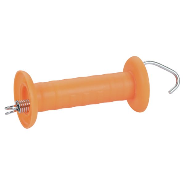 Maniglia per cancello Ako Products con gancio arancione neon