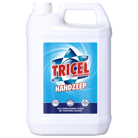 Ricarica di sapone per le mani dei prodotti Tricel da 5 l