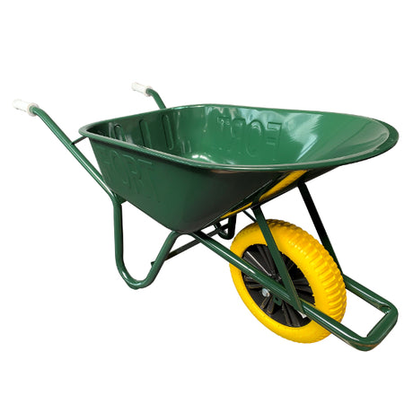 Carriola Fort Products da 80 litri completamente verniciata e ruote che non perdono mai