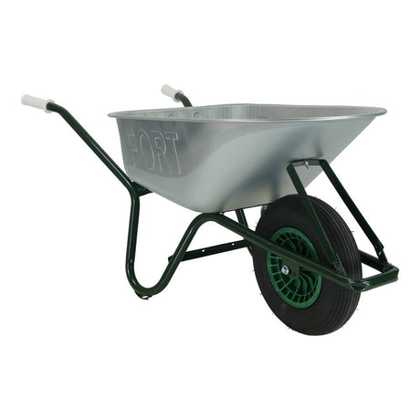Carriola Fort Products da 80 l, contenitore zincato, base verniciata