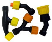 Set di spruzzatori in plastica Gloria Products per Tukan 1600e