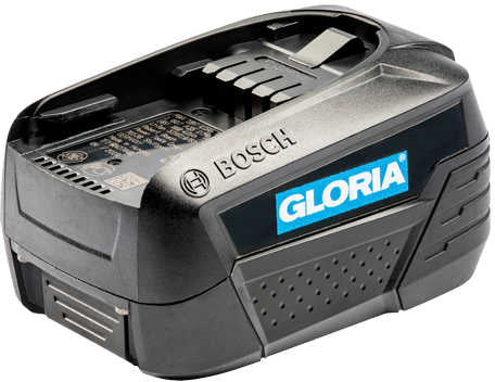 Gloria 1072898 - batteria Bosch agli ioni di litio 4.0 Ah potenza per tutti | 1 pz