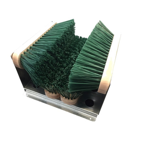 Prodotti spazzatrice a pedale 4 spazzole base zincata