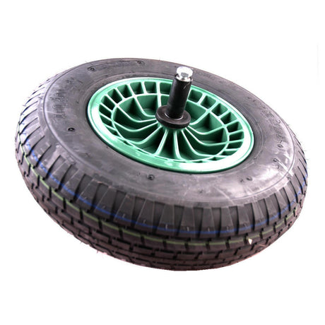Fort prodotti ruota 4 80 4 00x8 4 strati cerchione in plastica verde asse 20 cm