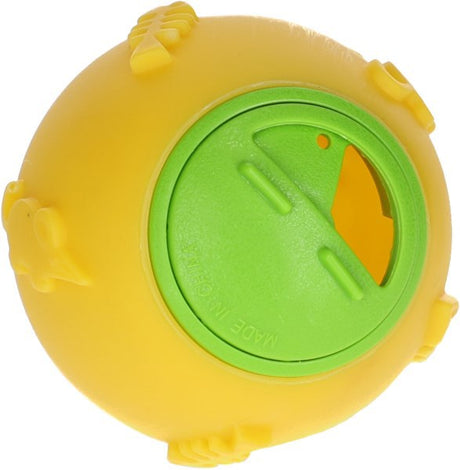 Prodotti pallina snack per gatti 7,5 cm gialla