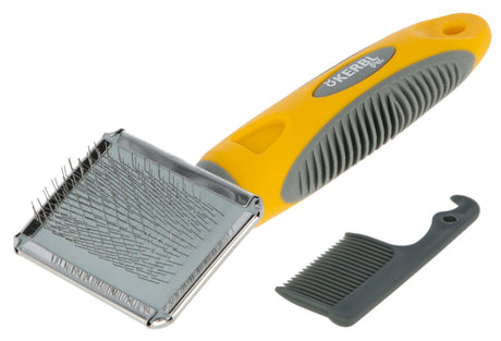 Spazzola morbida per spiumatura Kerbl Products piccola 16 x 6 cm per roditori