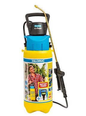 Gloria - set autopompa - spruzzatore a pressione da 5 l con pompa automatica