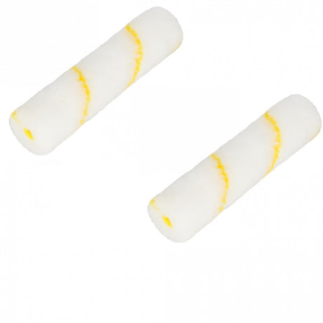 Prodotti rullo per pittura in poliammide filo oro 12mm rivestimento 11cm larghezza 2 pz