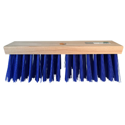 Prodotti MM Eurotool scopa da stalla PVC blu fibra a vista lunghezza 110mm 36cm FSC