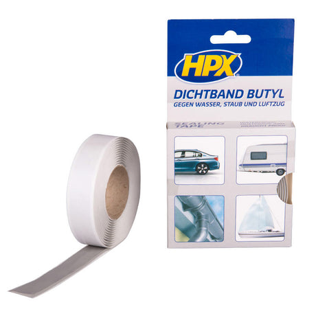 Nastro sigillante butilico prodotti HPX grigio 20 mm x 3 m