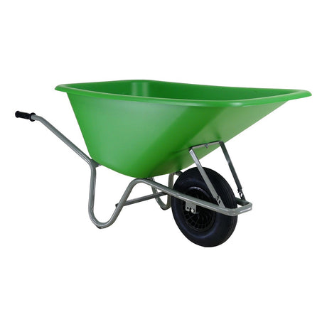 Prodotti Altrad carriola Forza 165l contenitore hdpe ruota pneumatica verde